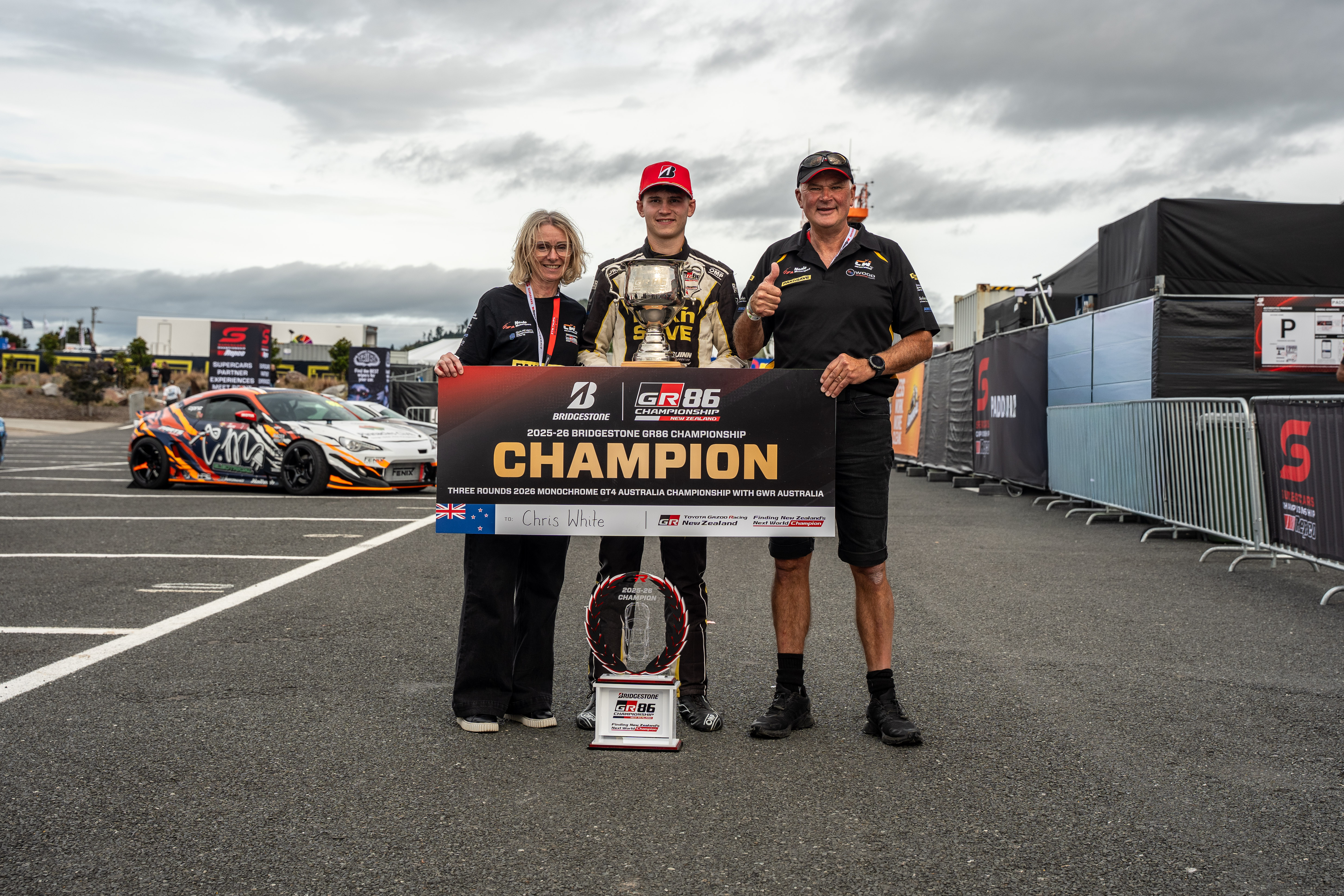 Chris White at Taupo 2026
